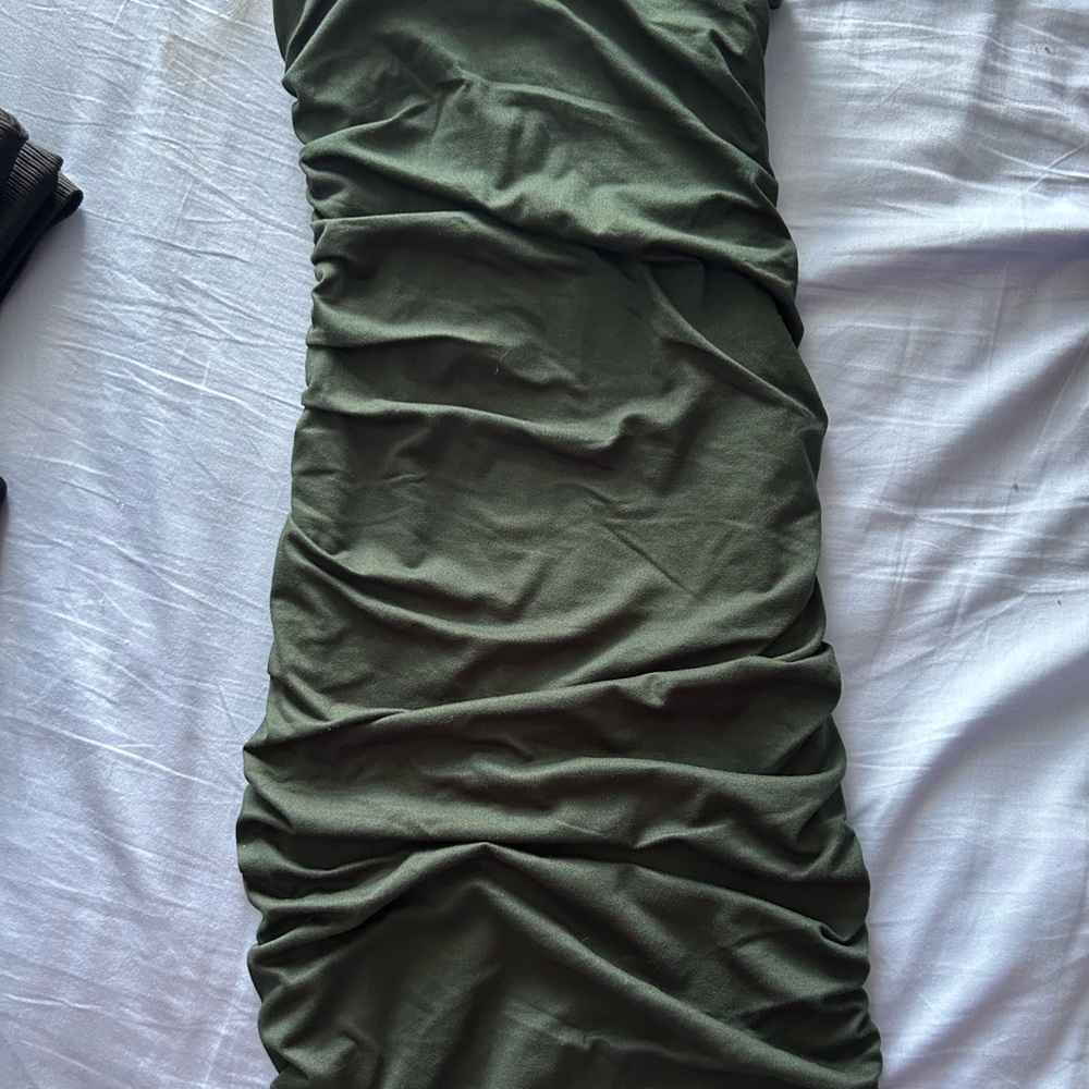 Windsor Olive Green Maxi Dress